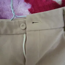 Quần beggi dạ màu vàng da 740024