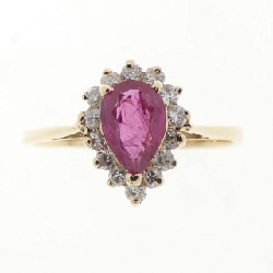 Nhẫn Ruby K14YG - Hàng hiệu Chính hãng 852684