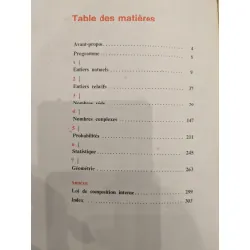 Mathèmatique - tome 1 720446