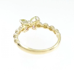 Nhẫn Peridot K18YG Bướm 668614