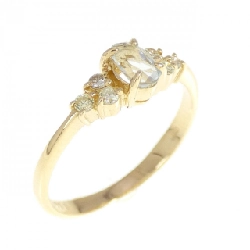 Nhẫn Aquamarine K18YG 0.24CT