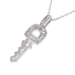 K18WG Khóa Kim Cương Dây Chuyền 0.25CT - Hàng hiệu Chính hãng 861806