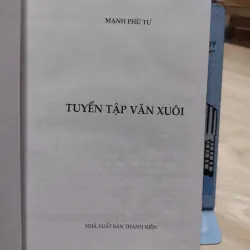sách: Mạnh Phú Tư (Tuyển tập văn xuôi) - Mạnh Phú Tư (A1) 565147