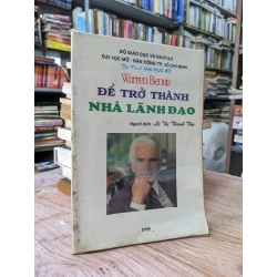 Để Trở Thành Nhà Lãnh Đạo - Warren Bennis
