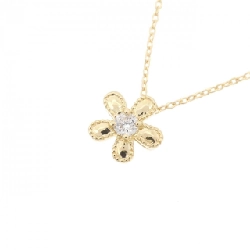 K18YG Hoa Kim Cương Dây Chuyền 0.07CT - Hàng hiệu Chính hãng 868288