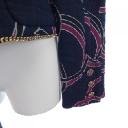 【Khuyến mãi】Áo khoác không cổ CHANEL 643029