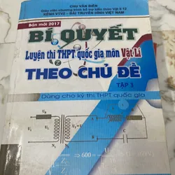 Combo Bí quyết luyện thi THPT QG Vật Lí theo chủ đề - 4 tập  692616