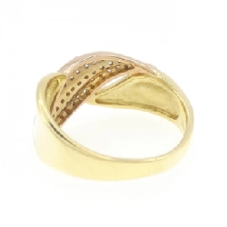 Nhẫn kim cương K18YG/K18PG 0.35CT 673167