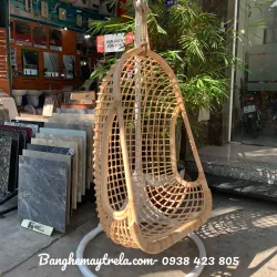 Ghế xích đu mây caro 754728