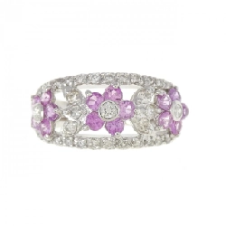 Nhẫn Sapphire PT Flower 0.95CT 673651