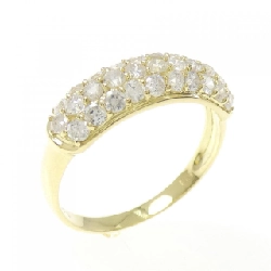 Nhẫn kim cương Pavé K18YG 1.00CT - Hàng hiệu Authentic