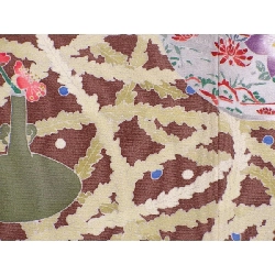 Áo kimono màu sắc lưu giữ, kết hợp với trang phục thăm, của Kakimoto Ichirō, kích thước S - Hàng hiệu Authentic 877954