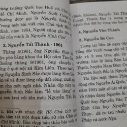 Tên, Bút danh, Bí danh của Chủ tịch Hồ Chí Minh. XB Lần 6 năm 2019. Bảo tàng Hồ Chí Minh 702529