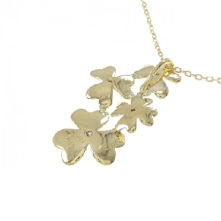 K18YG Hoa Kim Cương Dây Chuyền 0.06CT - Hàng hiệu Chính hãng 857007