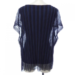 Pleats Please 2014 Layered Mesh Stripe PP41-JK675 7569022 Tunic - Hàng hiệu Authentic 774424