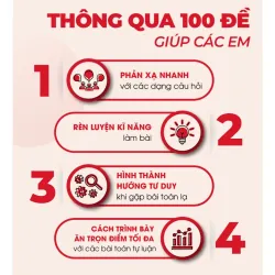 Sách 100 đề minh hoạ thi vào 10 môn Toán - Moonbook 976056