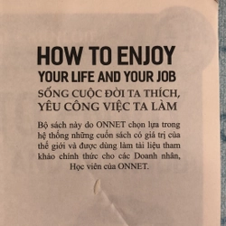 Sống cuộc đời ta thích, yêu công việc ta làm 363909