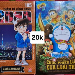 Conan và doreamon truyện màu