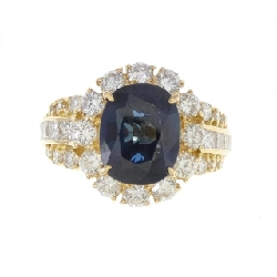 Nhẫn Sapphire K18YG 3.20CT 671253