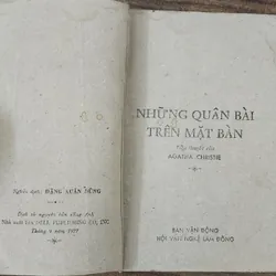 Tiểu thuyết trinh thám của nữ nhà văn Agatha Christie: NHỮNG QUÂN BÀI TRÊN MẶT BÀN 717891