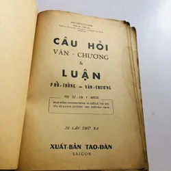 📘 CÂU HỎI VĂN CHƯƠNG & LUẬN PHỔ THÔNG VĂN  596945