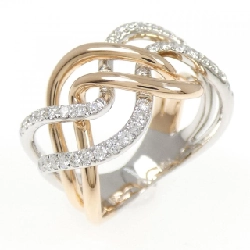 Nhẫn kim cương 750WG/750PG 0.40CT