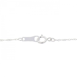 K18WG Solitaire Diamond Necklace 0.486CT - Hàng hiệu Authentic 857282