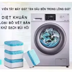 Hộp viên diệt khuẩn tẩy rửa vệ sinh khử hôi lồng máy giặt