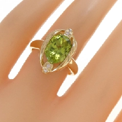 Nhẫn Peridot K18YG 2.50CT - Hàng hiệu Chính hãng 852002