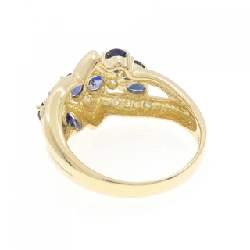 Nhẫn Sapphire K18YG 1.41CT - Hàng hiệu Chính hãng 847918