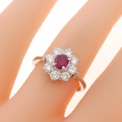 Nhẫn Ruby PT900 0.39CT - Hàng hiệu Chính hãng 855290