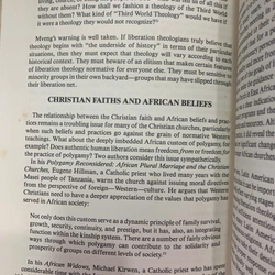 THIRD WORLD LIBERATION THEOLOGIES 499696