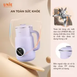 ⚡ UNIE UMB08 PRO – Dung tích 600ml, tiện lợi cho 1–2 ngườ 783589