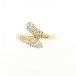 Nhẫn kim cương K18YG 0.28CT - Hàng hiệu Authentic 849180