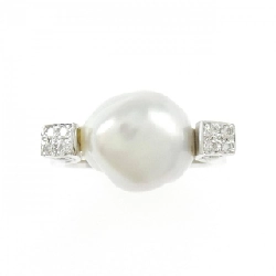 Nhẫn ngọc trai trắng K18WG 665940