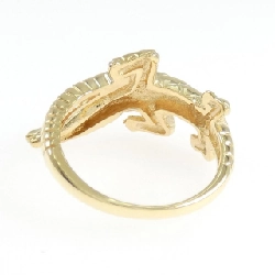 Nhẫn ngọc lục bảo K18YG Alligator - Hàng hiệu Authentic 854510