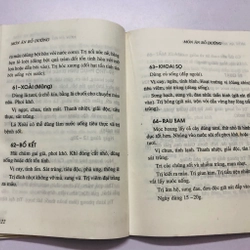MÓN ĂN BỔ DƯỠNG CHỮA BỆNH  - 228 trang, nxb: 1998, sách có ẩm đã ráo  360909