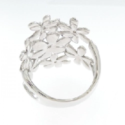 Nhẫn kim cương K18WG hoa 0.13CT 667120