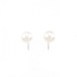 K14WG Bông tai ngọc trai Akoya 8.3mm - Hàng hiệu Chính hãng