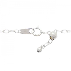 750WG/K18WG Tourmaline Necklace 0.136CT - Hàng hiệu Authentic 850182