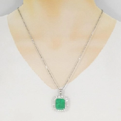 Dây chuyền Emerald PT900/PT850 15.17CT - Hàng hiệu Chính hãng 848548