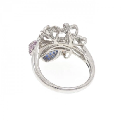 Nhẫn đá màu K18WG - Hàng hiệu Authentic 853695