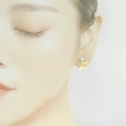 K18YG/PT900 Bông tai - Hàng hiệu Authentic 871855