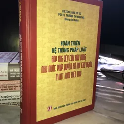 Hoàn thiện hệ thống pháp luật
