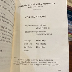 CON TÀU HY VỌNG, H.G.KONSALIK, XUẤT BẢN NĂM 2001 495554