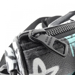 Túi xách Boston Louis Vuitton Monogram Eclipse (LV Graffiti Veil) Keepall Bandoulière 25cm M21399 614096