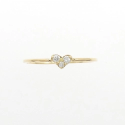 Nhẫn kim cương hình trái tim K18YG 0.05CT - Hàng hiệu chính hãng 854977