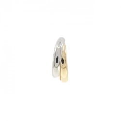 K18YG/PT900 Bông tai một bên - Hàng hiệu Authentic