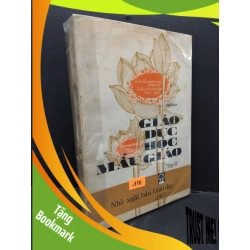 (TẶNG BOOKMARK) Bộ 2 cuốn Giáo dục học mẫu giáo (tập 1,2) mới 70% bẩn bìa, ố vàng, tróc gáy 1977 RBK2110 A.I.Xorokina GIÁO KHOA