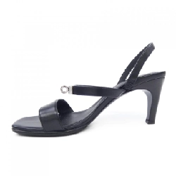Giày sandal HERMES Grammaire Kelly Buckle 231060Z 656852